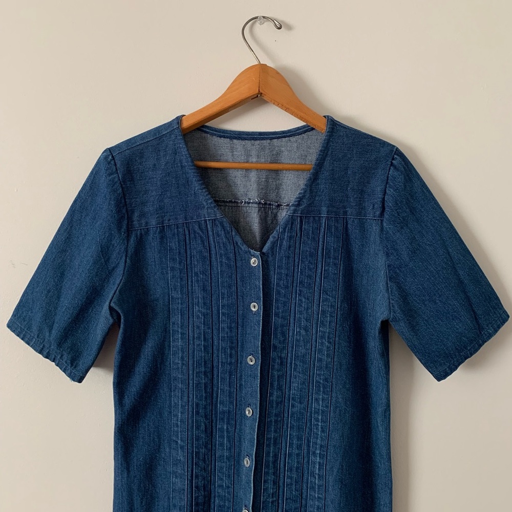 Vintage Denim Dress